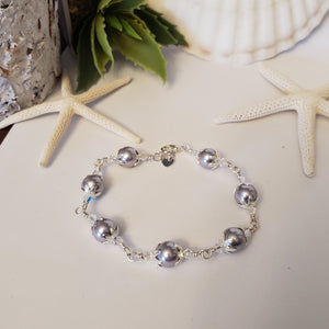 Lilac Glass Pearls  - Set